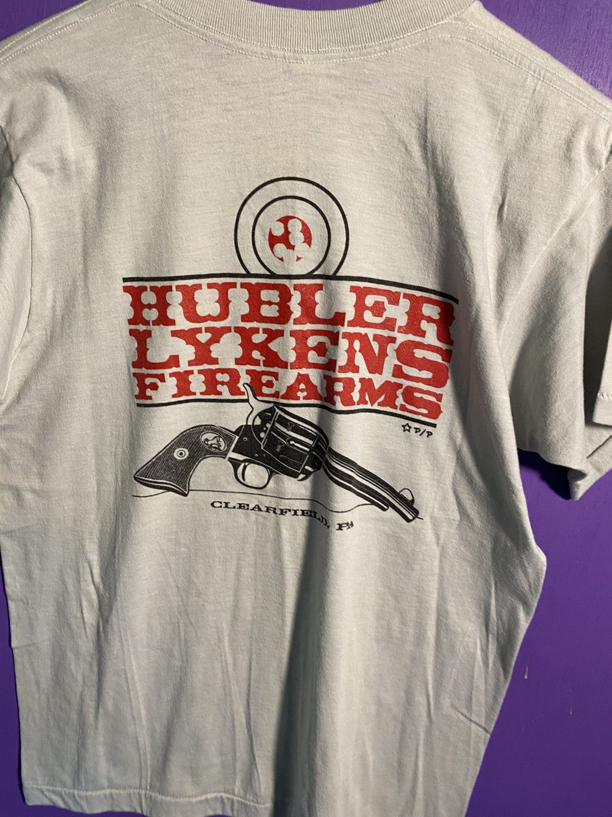 Other Vintage 80s Lyken firearms revolver mullet tee Size US M / EU 48-50 / 2 - 3 Thumbnail
