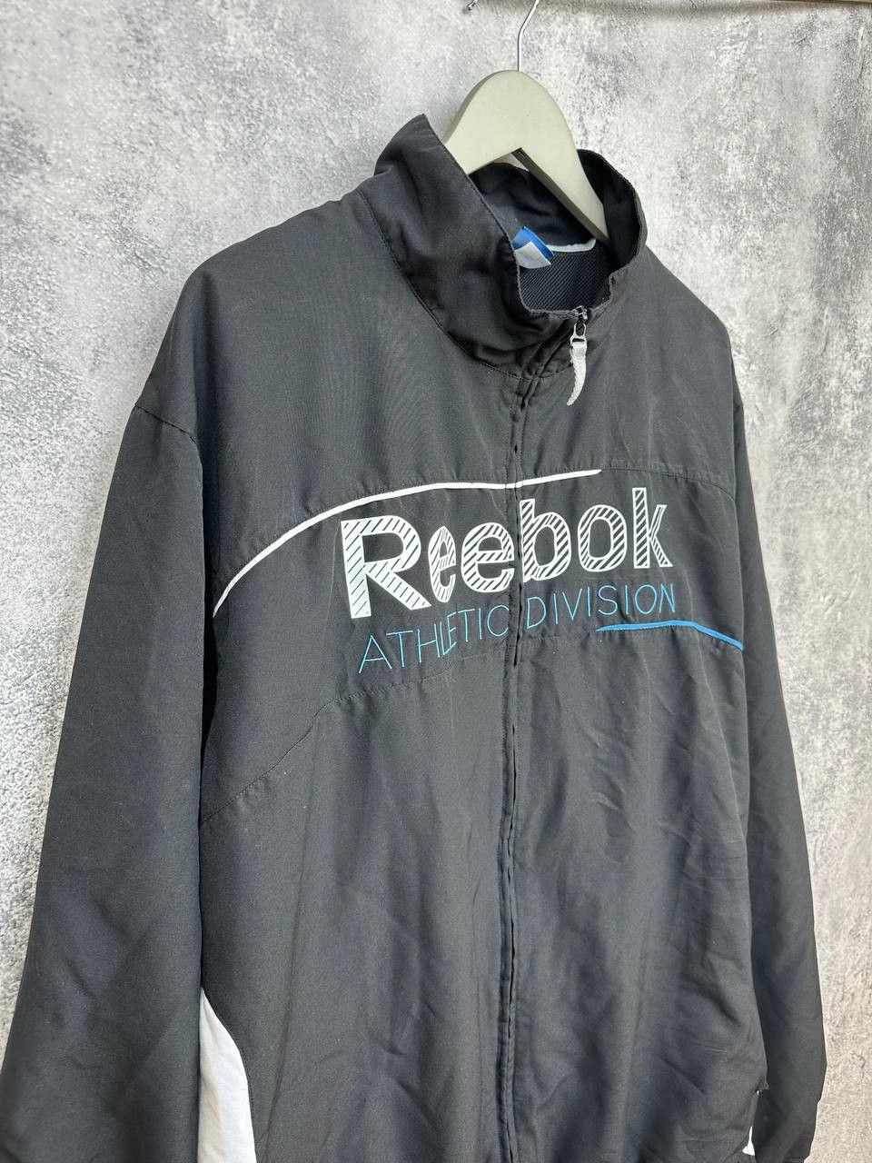 Reebok Reebok Athletic Division Windbreaker Jacket Black 90s Size US XXL / EU 58 / 5 - 3 Thumbnail