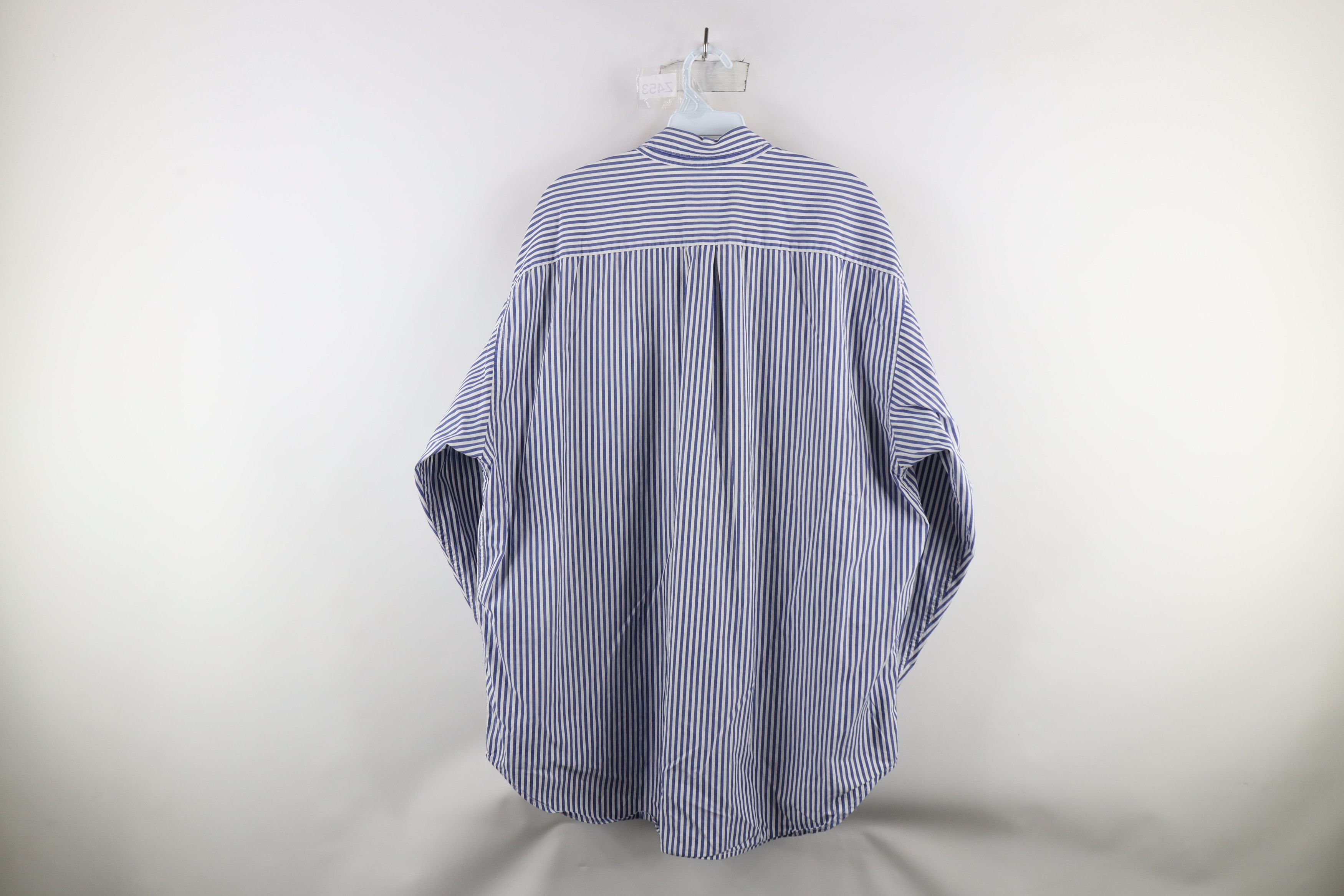 Gap × Vintage Vintage 90s Gap Striped Oxford Button Down Shirt Cotton Size US XL / EU 56 / 4 - 7 Thumbnail