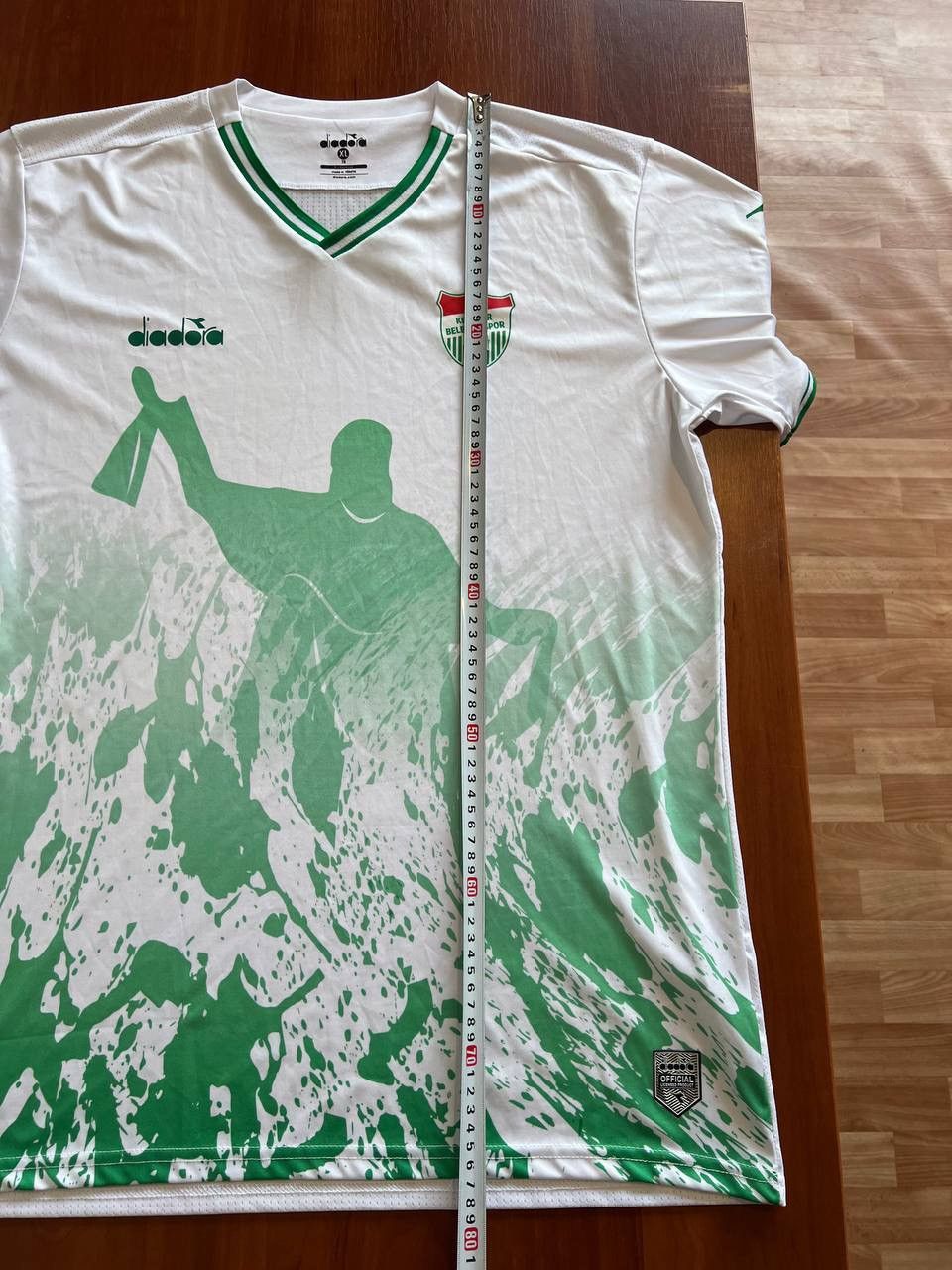 Diadora 2021/22 KIRSEHIR BELEDIYESPOR AWAY SOCCER JERSEY SHIRT SZ XL Size US XL / EU 56 / 4 - 15 Thumbnail