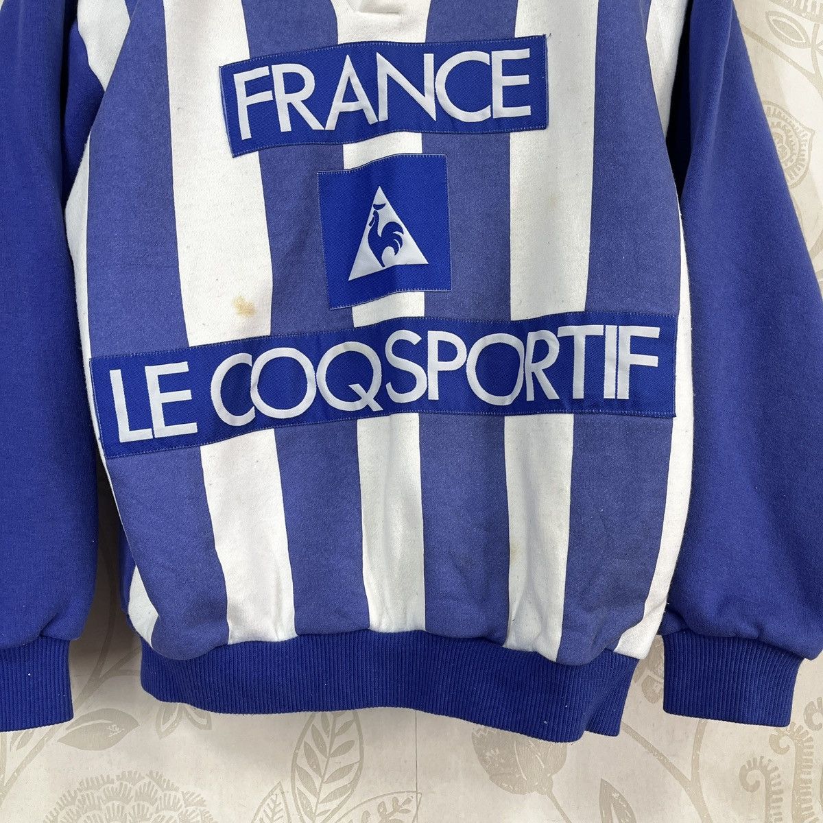 Le Coq Sportif × Vintage Vintage 1990s France Le Coq Sportif Sweater Jersey Size US M / EU 48-50 / 2 - 9 Thumbnail