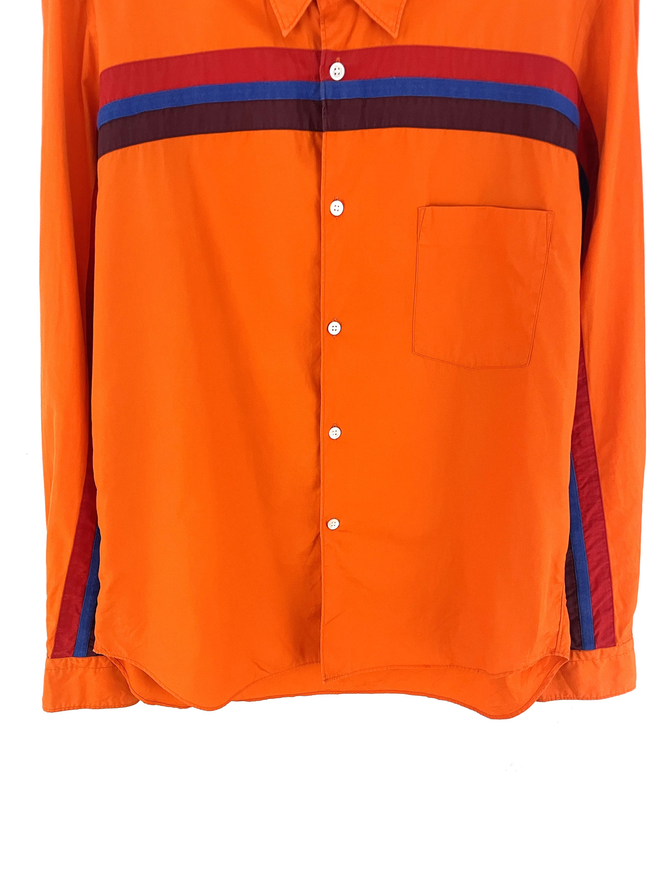 Comme des Garcons Homme Plus 2005 Striped Shirt Size US L / EU 52-54 / 3 - 5 Thumbnail