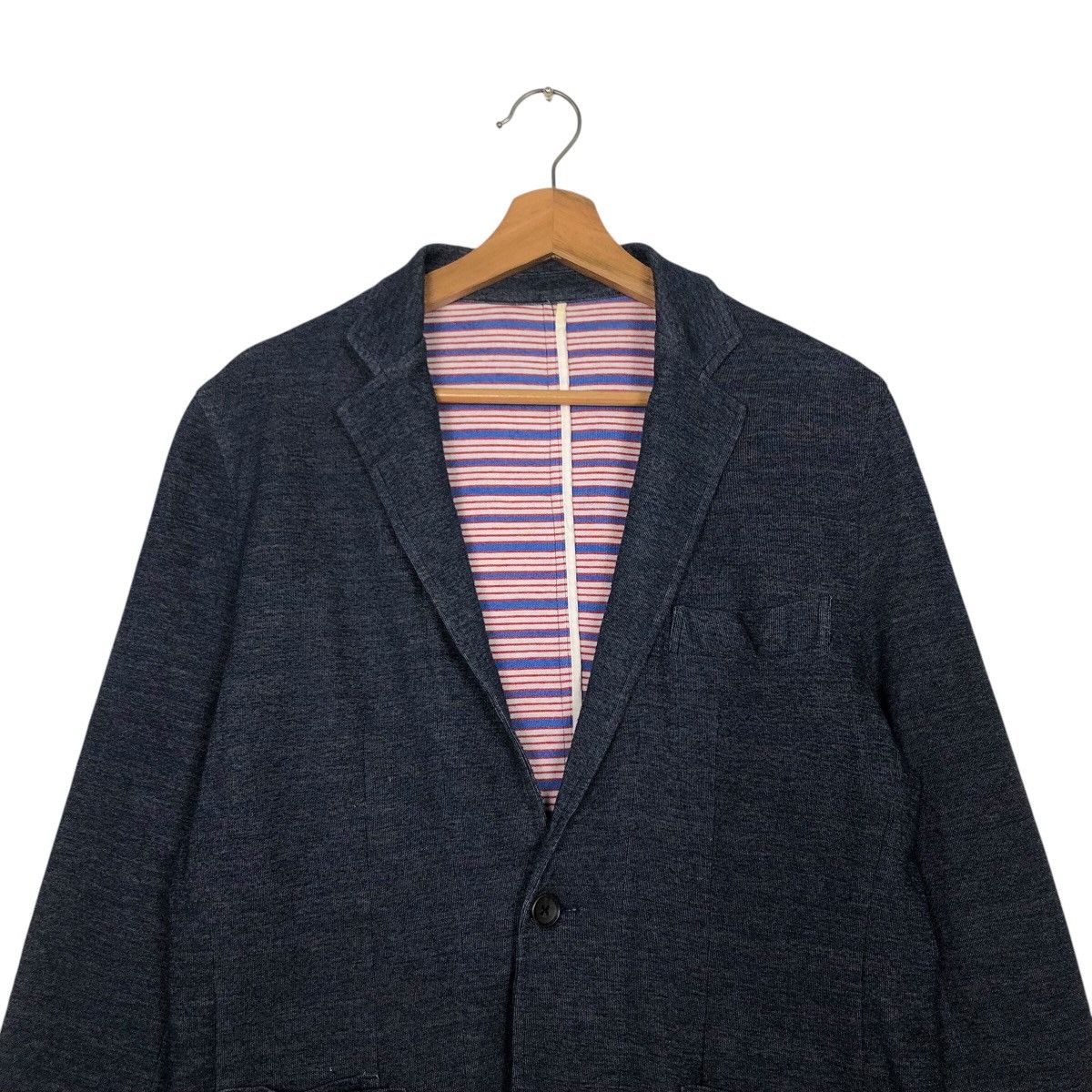 Beams Plus 📌Vintage Chore Jacket Beams Light Striped Blanket Size US L / EU 52-54 / 3 - 4 Thumbnail