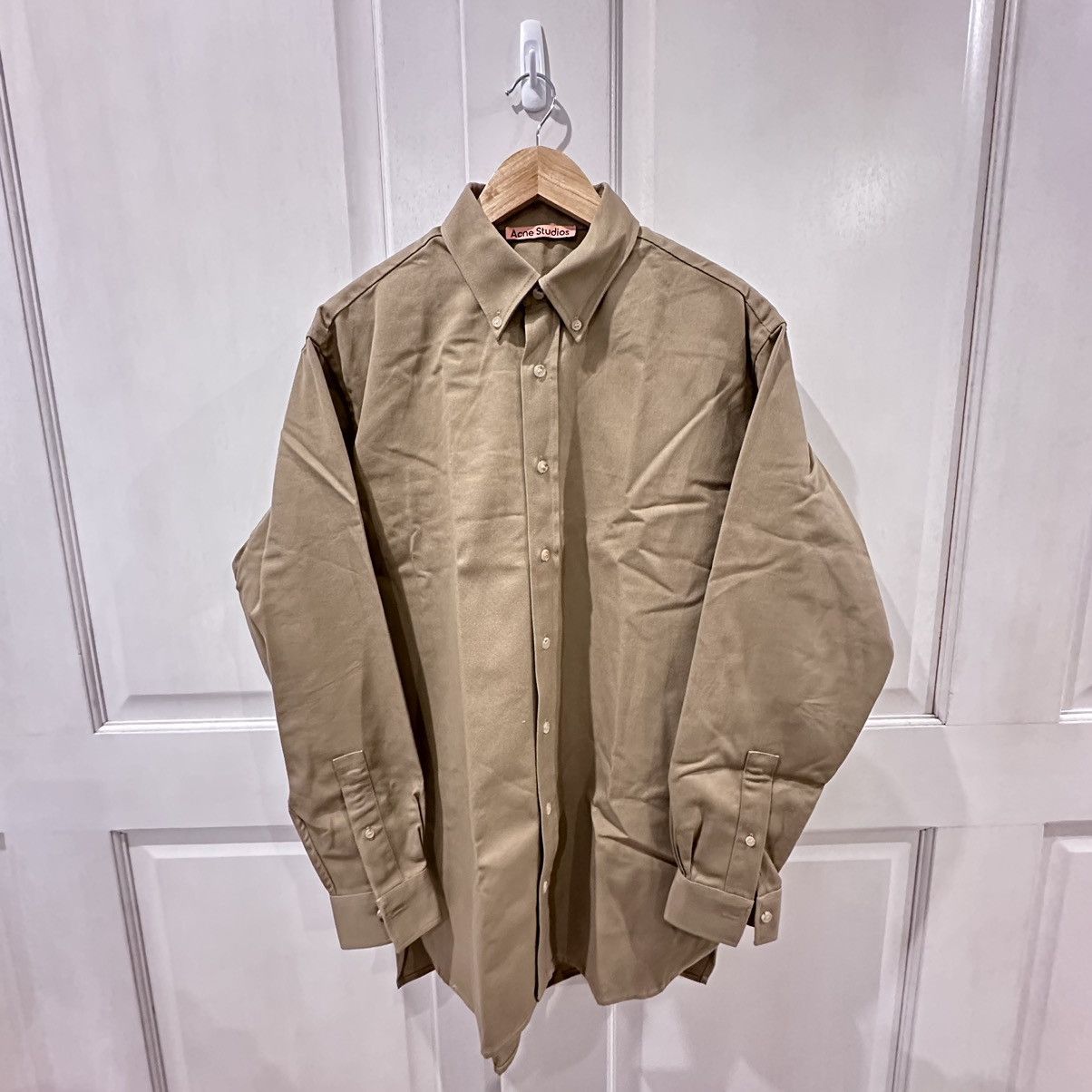 Acne Studios Acne Studios Long Sleeve Shirt Size US S / EU 44-46 / 1 - 1 Thumbnail