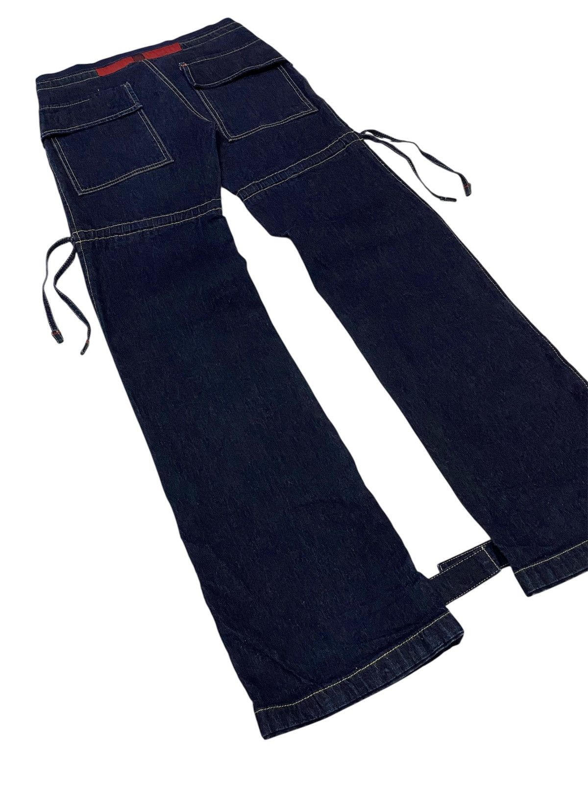 Marithe + Francois Girbaud Marithe Francois Girbaud Wide Leg Jeans Size 26" / US 2 / IT 38 - 21 Thumbnail