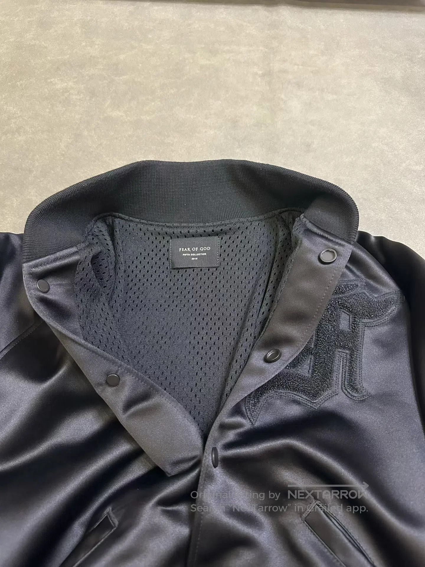 Fear of God Fear of God x CLOT 5th Silk Baseball Jacket. Size US S / EU 44-46 / 1 - 4 Thumbnail