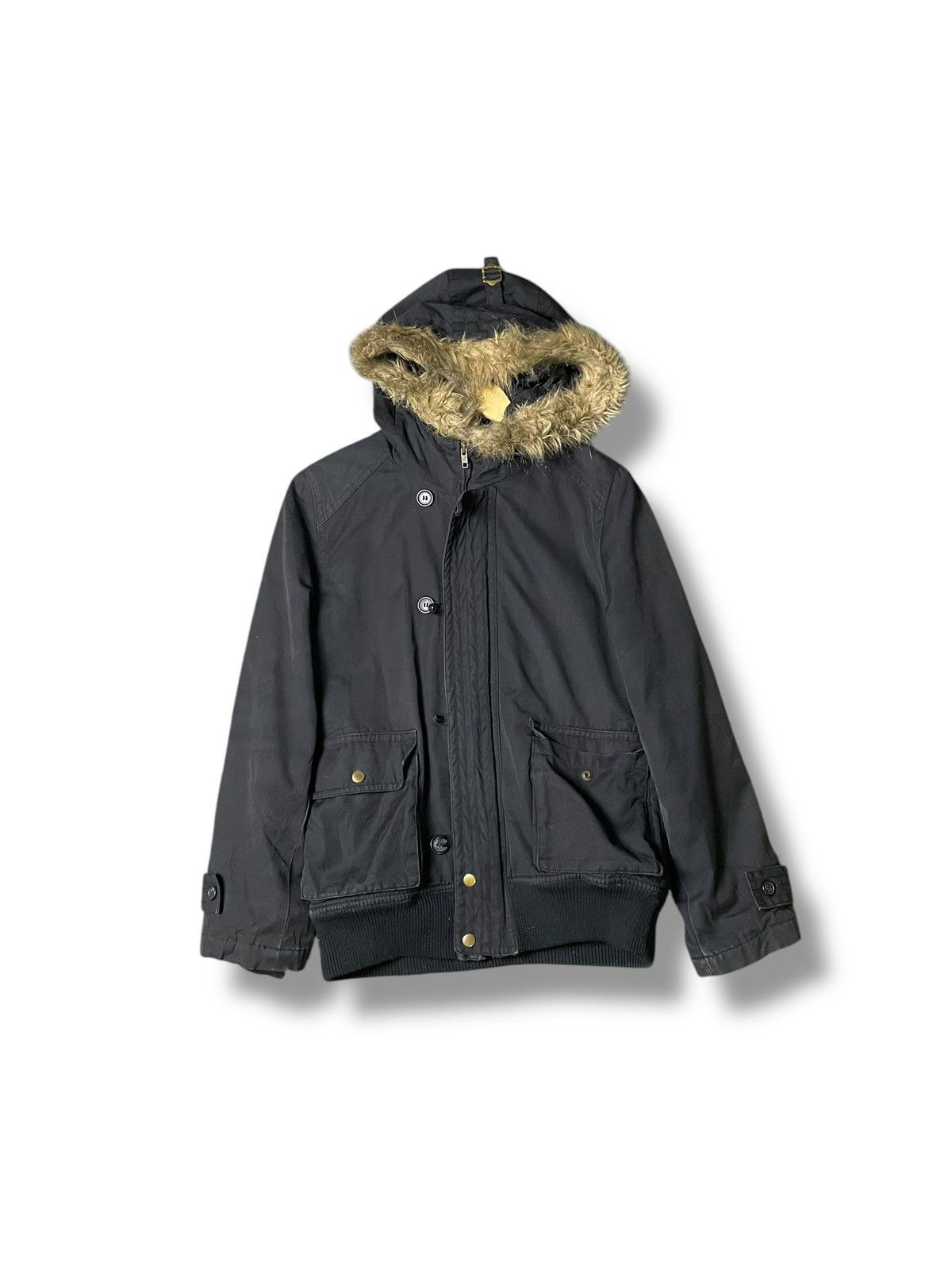 If Six Was Nine × Japanese Brand × Le Grande Bleu (L.G.B.) Tasse Tasse x Japanese Brand Jacket With Faux Fur (34) Size US S / EU 44-46 / 1 - 1 Thumbnail