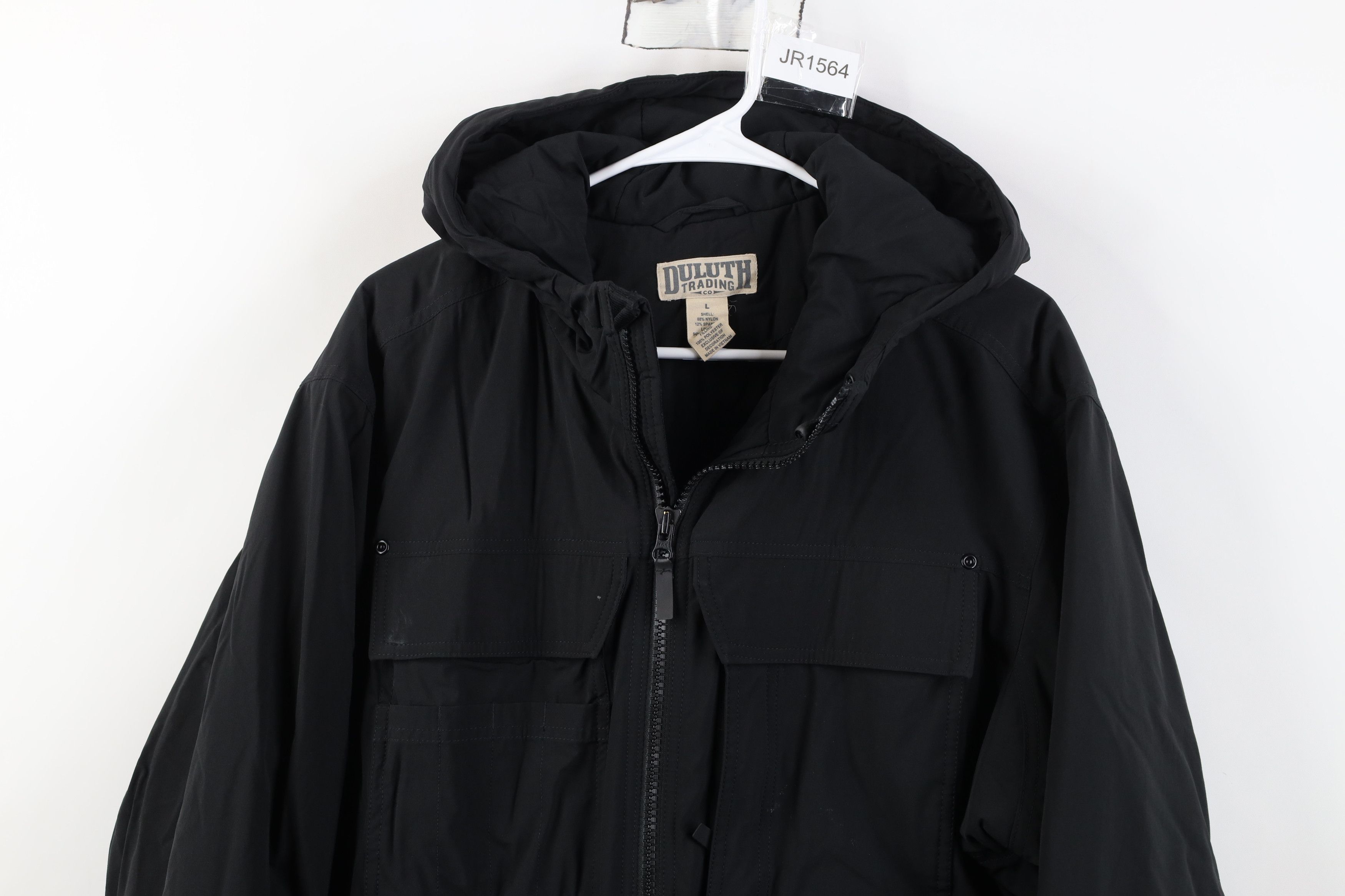 Duluth Trading Company Duluth Trading Co Full Zip Tactical Hooded Puffer Jacket Size US L / EU 52-54 / 3 - 2 Thumbnail