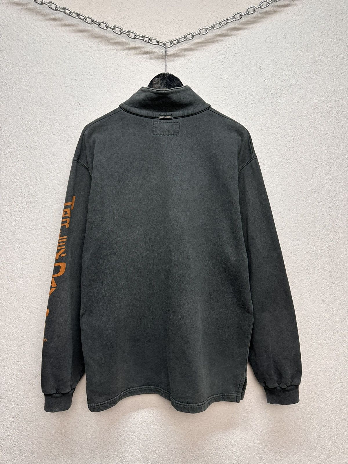 Harley Davidson Rare 🥵 Harley Davidson zip hoodie quarter sweatshirt y2k Size US L / EU 52-54 / 3 - 9 Thumbnail
