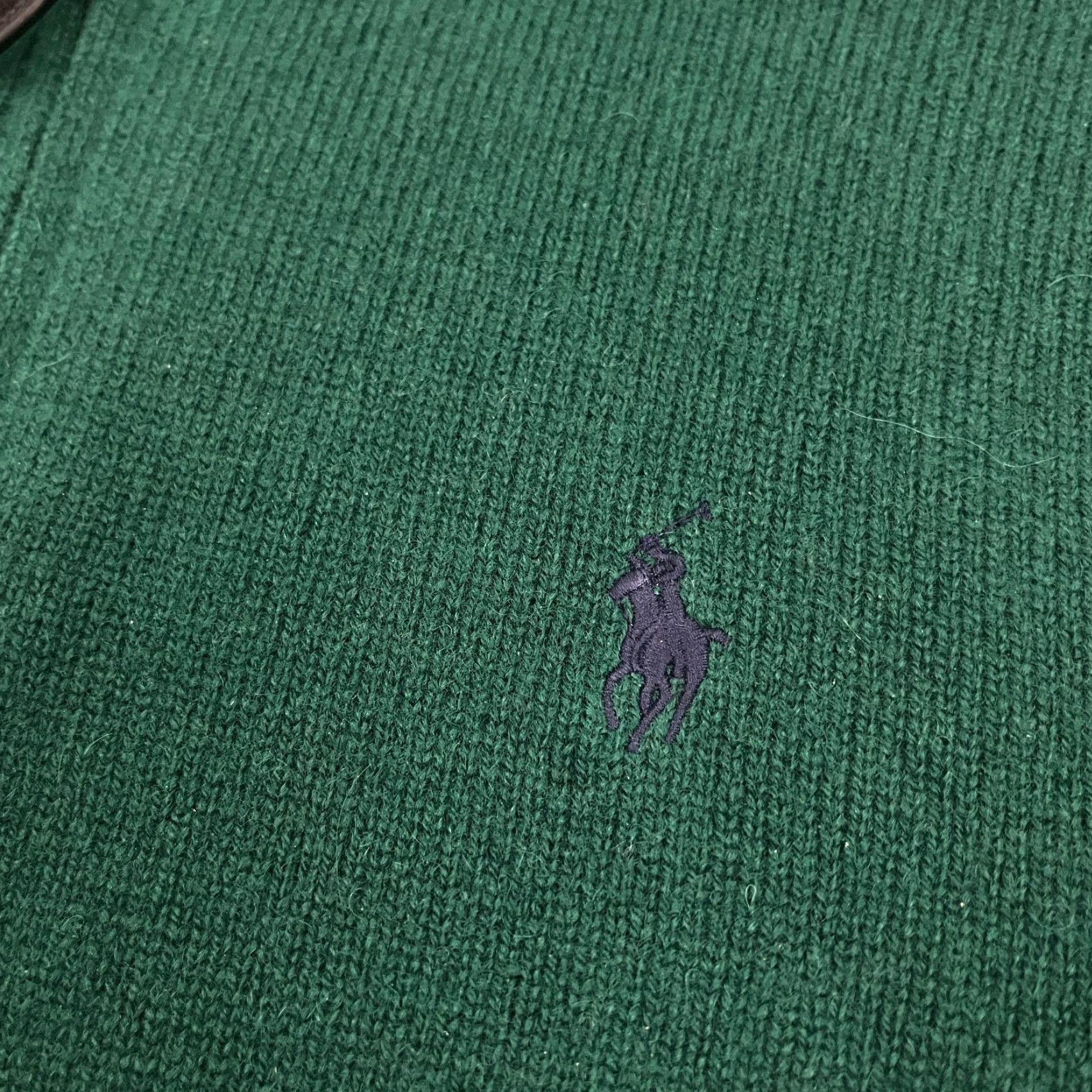 Polo Ralph Lauren Polo Ralph Lauren Sweater Mens S Green 1/4 Zip Pullover Wool Alpaca NEW Size US S / EU 44-46 / 1 - 2 Thumbnail