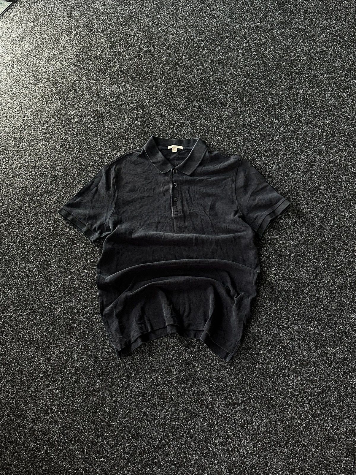 Burberry × Designer 🚨Burberry Polos Tee without Logo Nova Check Inner Rare black Size US L / EU 52-54 / 3 - 1 Thumbnail