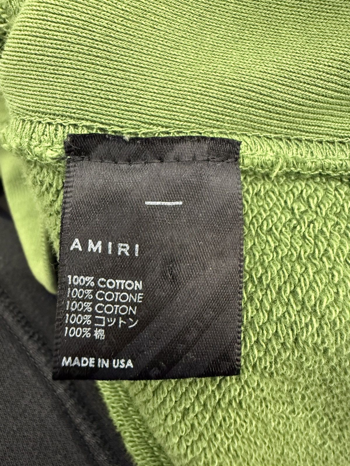Amiri Amiri Green Track T-Shirt Size US M / EU 48-50 / 2 - 8 Thumbnail