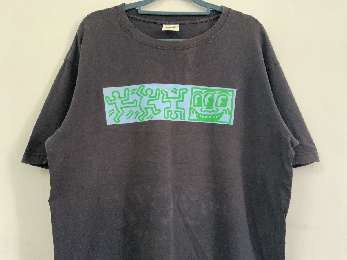 Keith Haring Keith Haring Faded Tee by Uniqlo Size US L / EU 52-54 / 3 - 4 Thumbnail