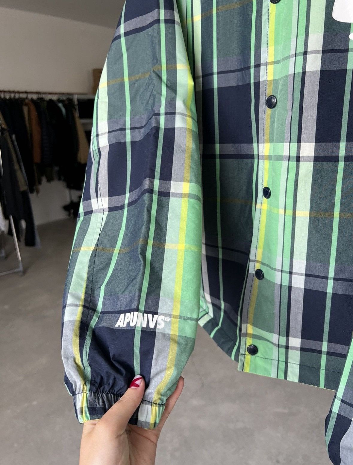 Aape Aape Plaid Reversible Coach Jacket Size US S / EU 44-46 / 1 - 8 Thumbnail