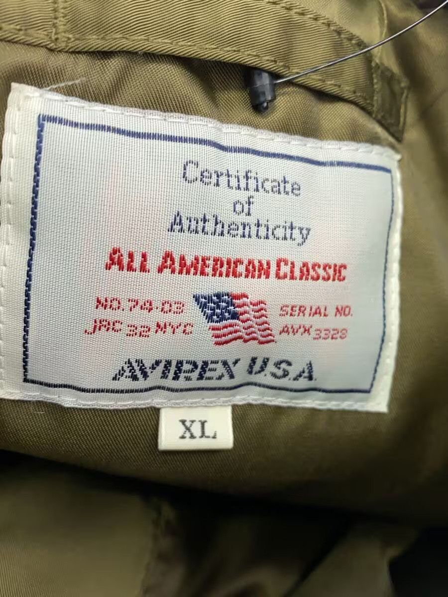 Avirex Avirex Plain Polyester Jacket Khaki Size US XL / EU 56 / 4 - 3 Thumbnail