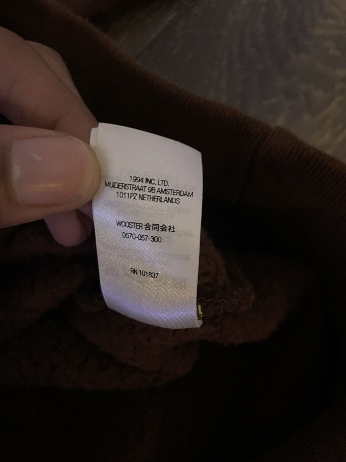 Supreme SUPREME Brown 'Ecstasy' Hoodie (FW21) Size US M / EU 48-50 / 2 - 7 Thumbnail