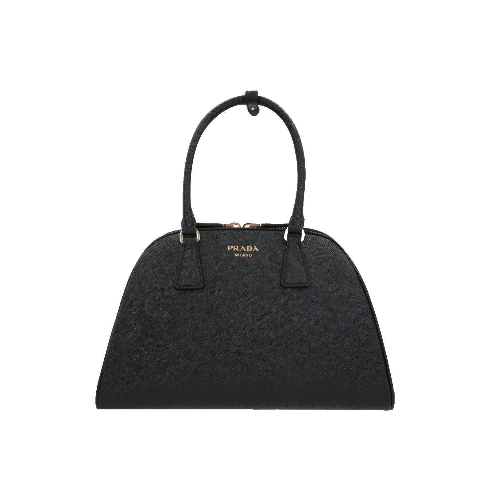 Prada PRADA Medium Black Saffiano Leather Top Handle Bag New & Aut Size ONE SIZE - 1 Thumbnail