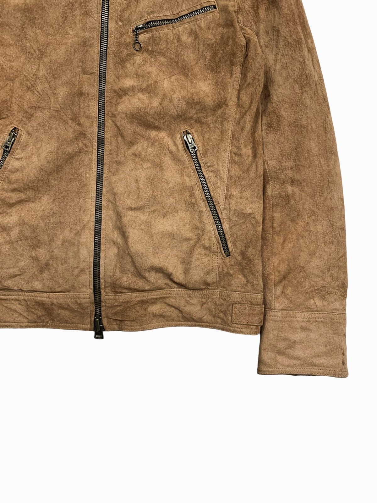 2000s Jackrose - Pigskin Biker Leather Jacket