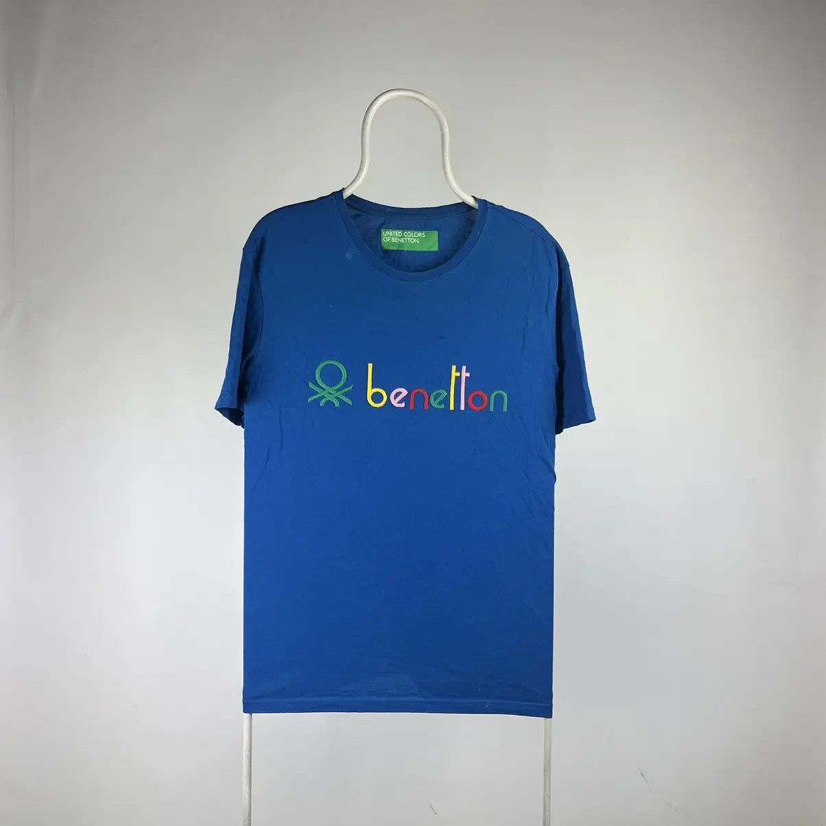 Benetton Benetton T-shirt box logo size Medium Size US M / EU 48-50 / 2 - 1 Thumbnail