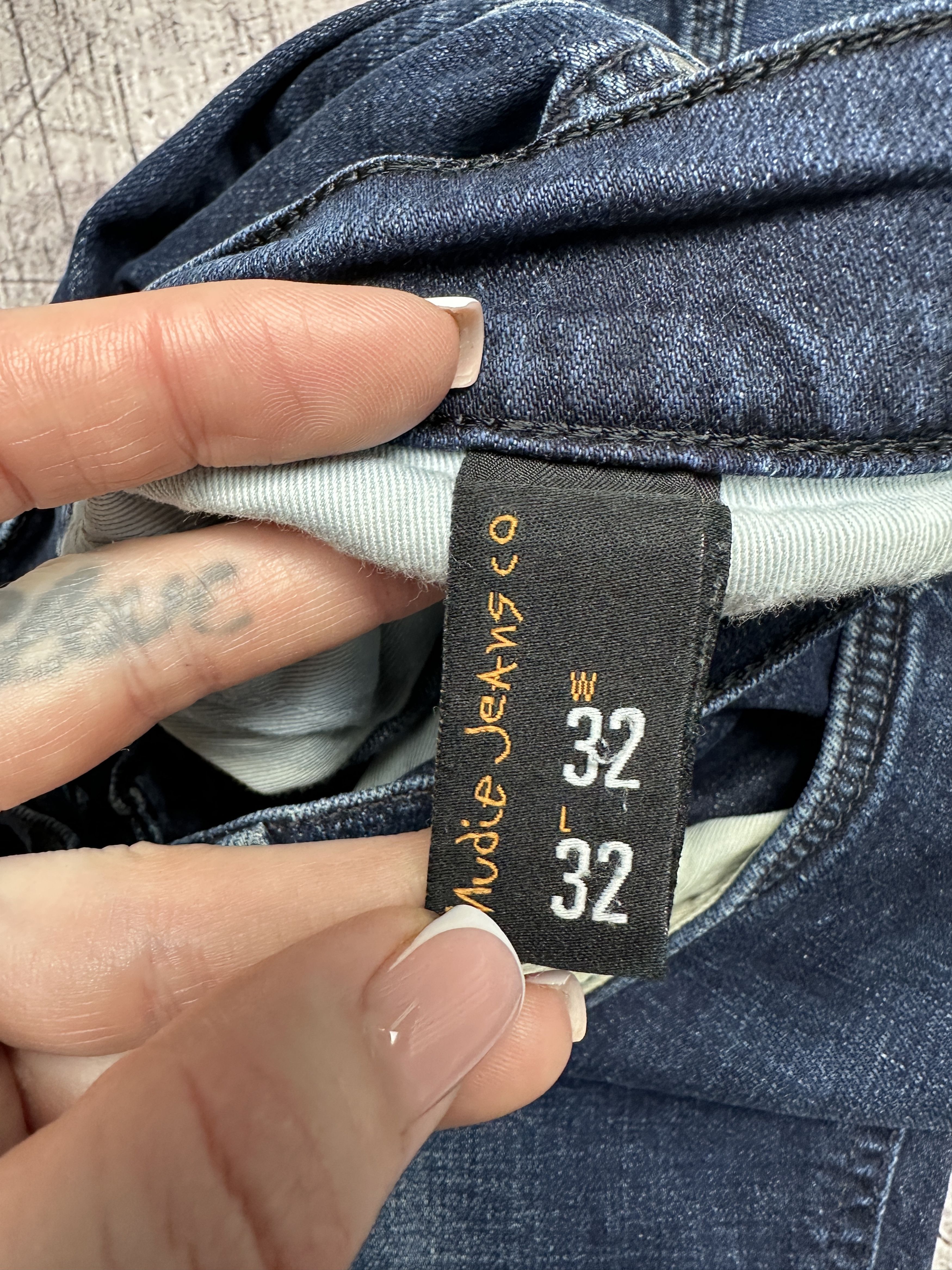 Nudie Jeans Nudie Jeans Lean Dean Mens Denim Pants Size US 32 / EU 48 - 7 Thumbnail