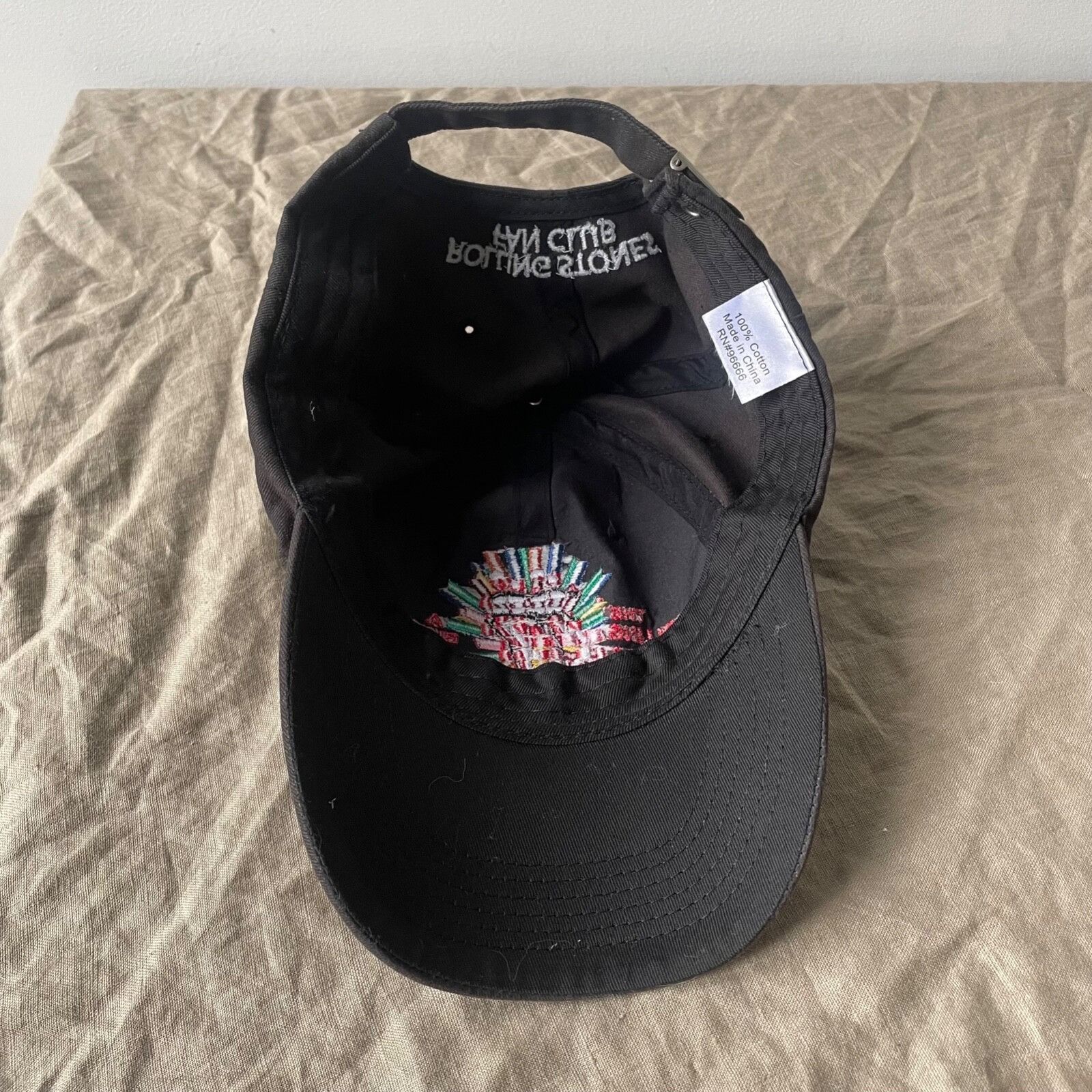 Budweiser The Rolling Stones Vintage Fun Club Cap 9119AC Size ONE SIZE - 4 Thumbnail