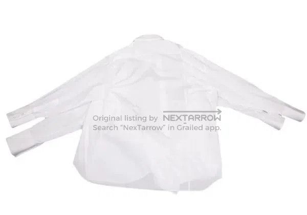 Comme des Garcons Comme Des Garcons White vintage four-sleeve design blouse Size XS / US 0-2 / IT 36-38 - 3 Thumbnail