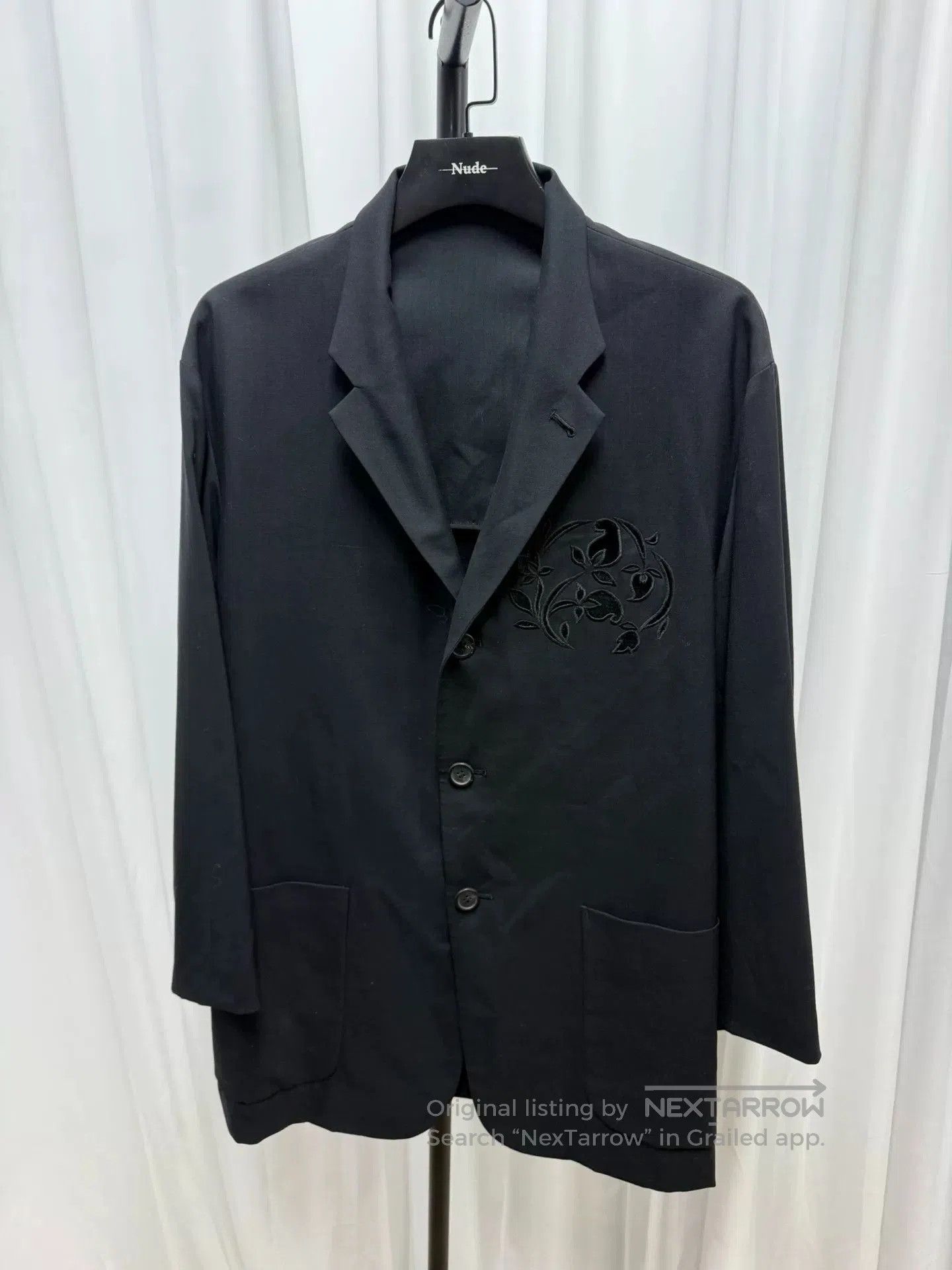 Yohji Yamamoto Yohji Yamamoto Black Suit Jacket. Size US M / EU 48-50 / 2 - 4 Thumbnail