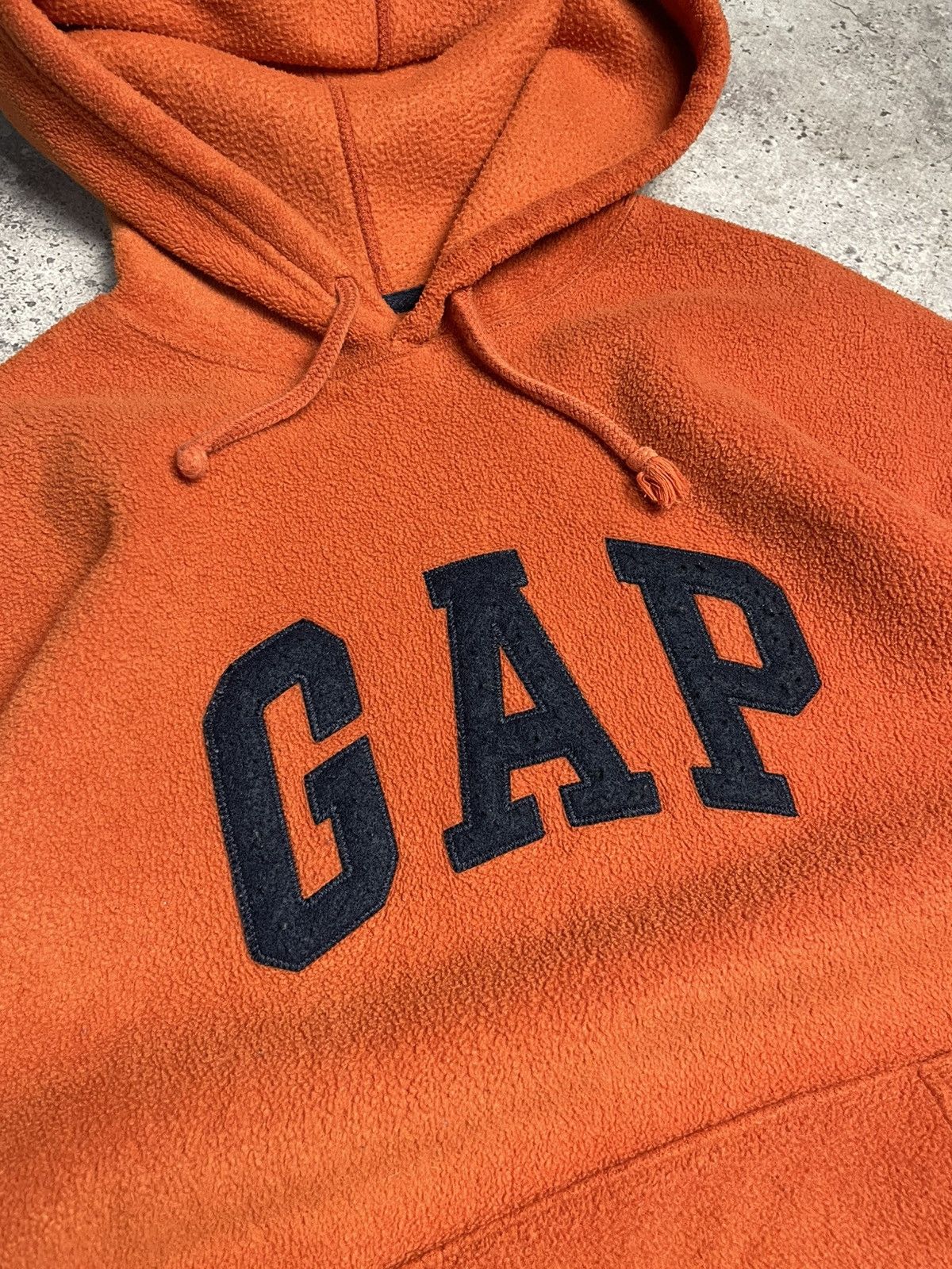 Gap Vintage GAP Fleece Hoodie Embroidered Size US M / EU 48-50 / 2 - 3 Thumbnail