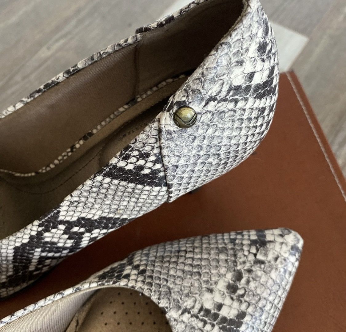 Other LIFE STRIDE SEVYN SNAKE PUMPS POINTED TOE HEELS SZ 11 Size US 11 / IT 41 - 4 Thumbnail