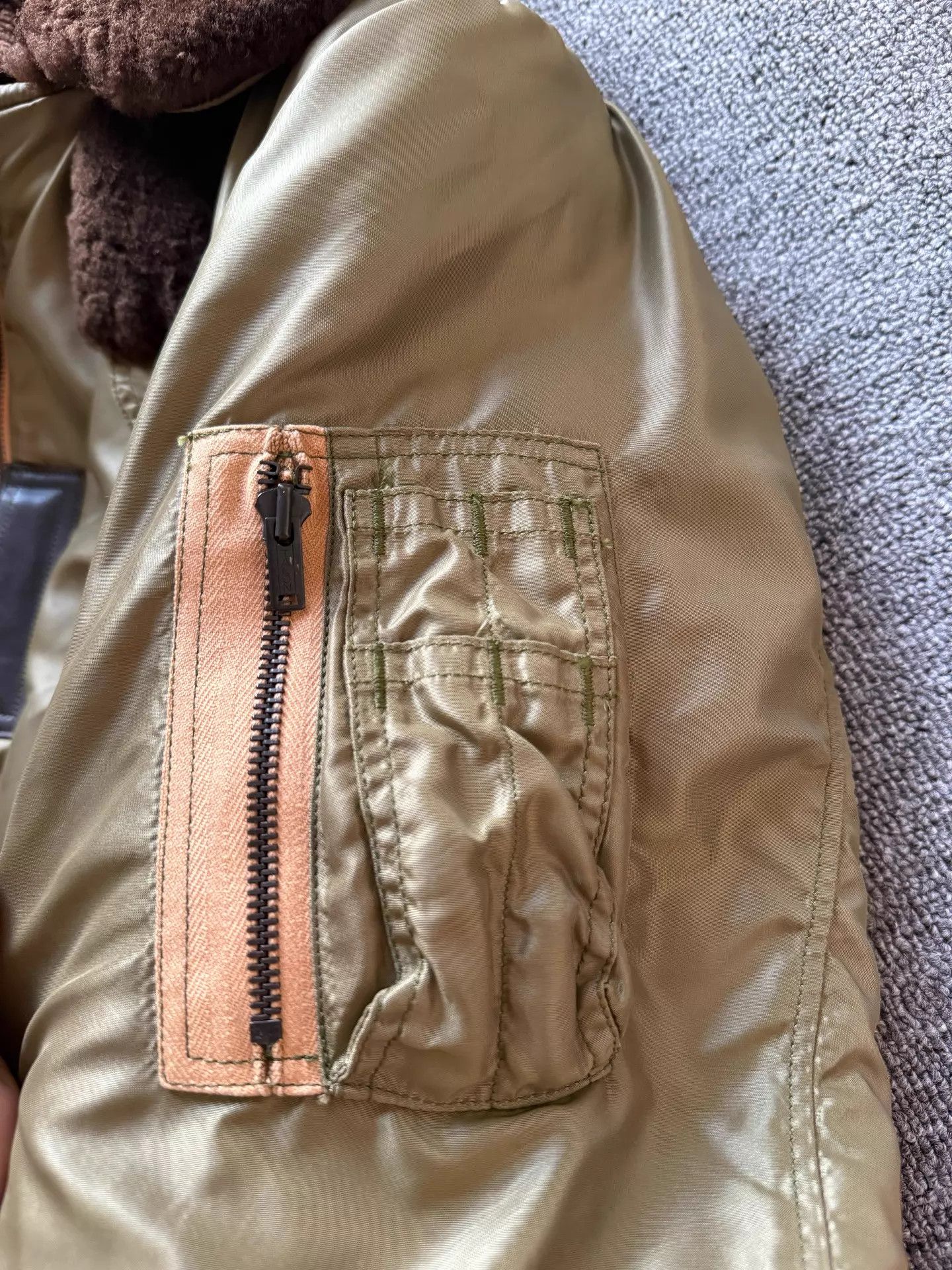 Other real McCoy B15B 20yo Vintage Jacket 36 Mint Thick Size XS / US 0-2 / IT 36-38 - 5 Thumbnail