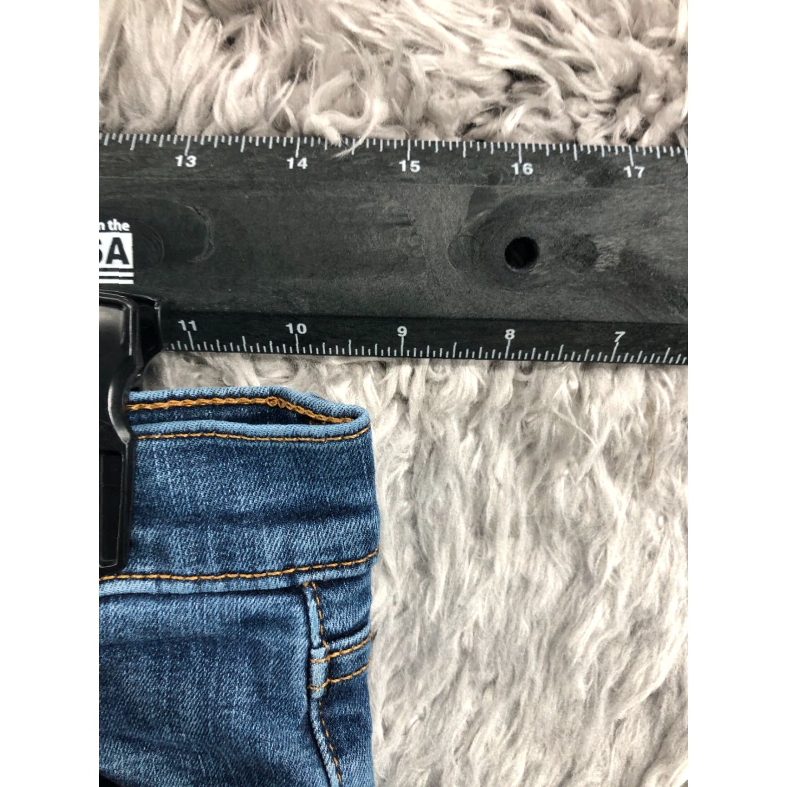 Vintage Hawthorn Jeans Skinny Size 28 Womens Medium Blue Denim Regular Rise 5-Pocket Classic American Hawthorn Size 28" / US 6 / IT 42 - 2 Thumbnail