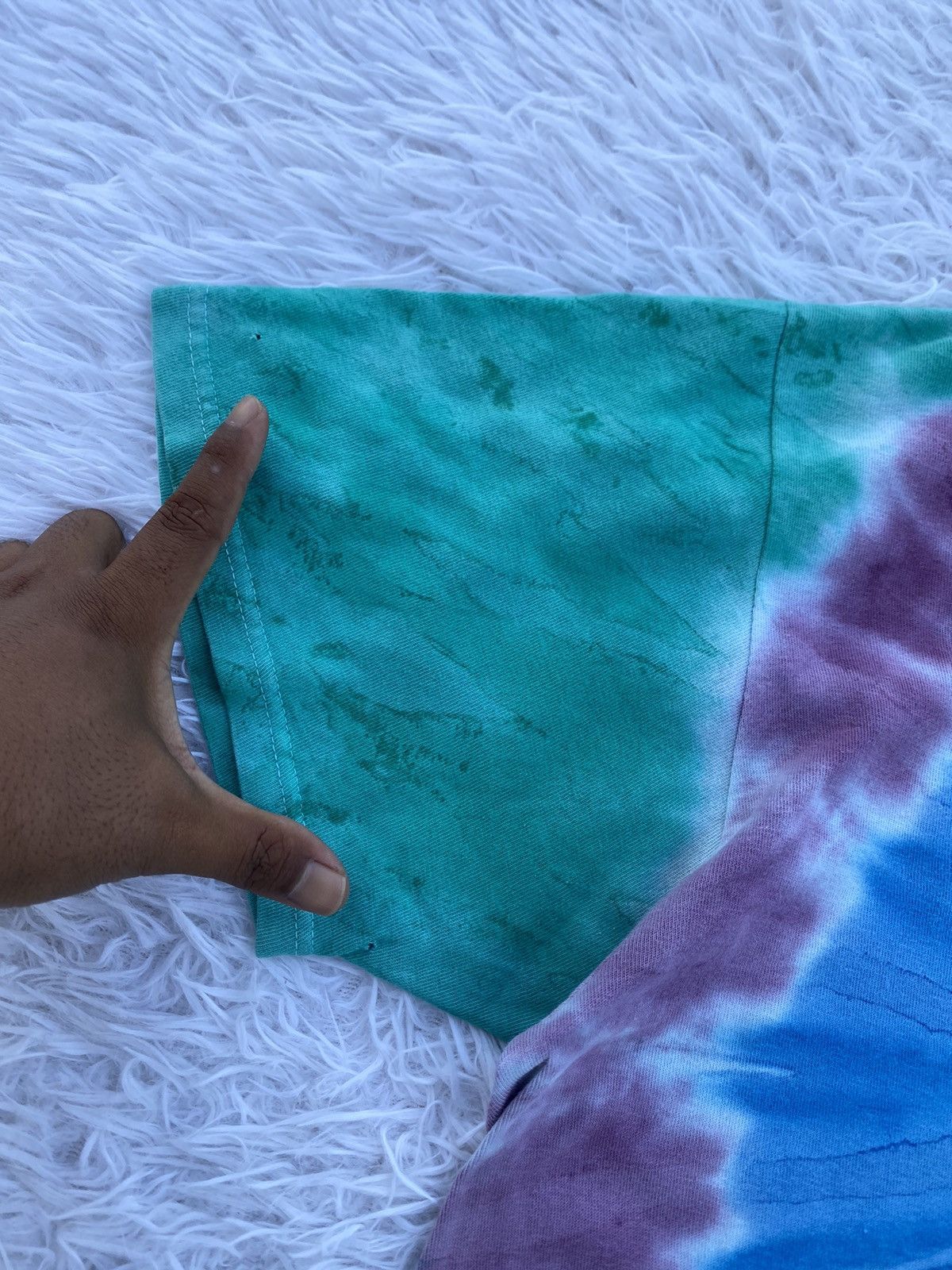 Stussy Rare Vintage Stussy Tie Dye Tshirt Size US L / EU 52-54 / 3 - 17 Thumbnail