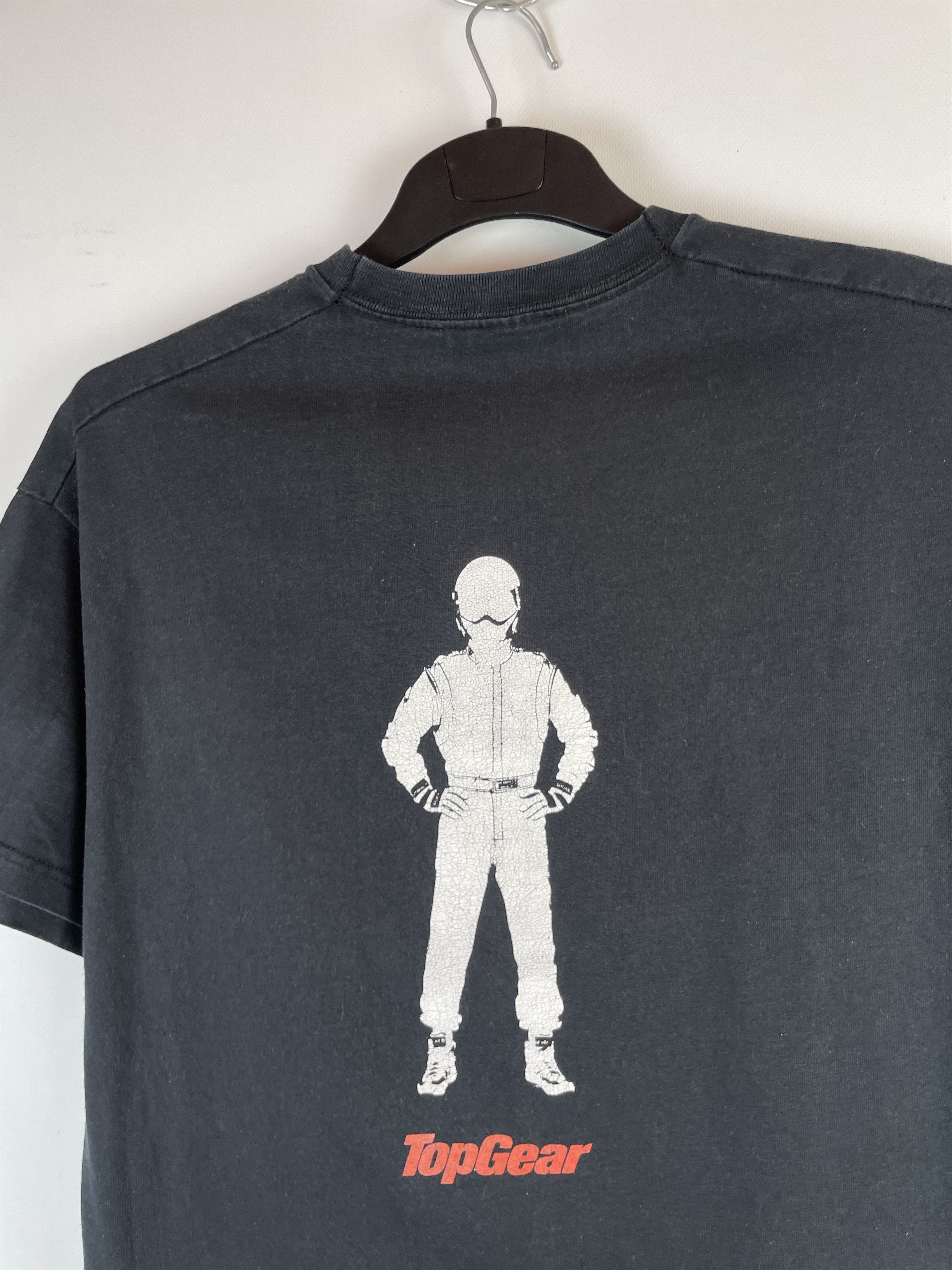 Other Vintage Top Gear 90s I Am The Stig Black Movie Tee Shirt Size US XXL / EU 58 / 5 - 4 Thumbnail