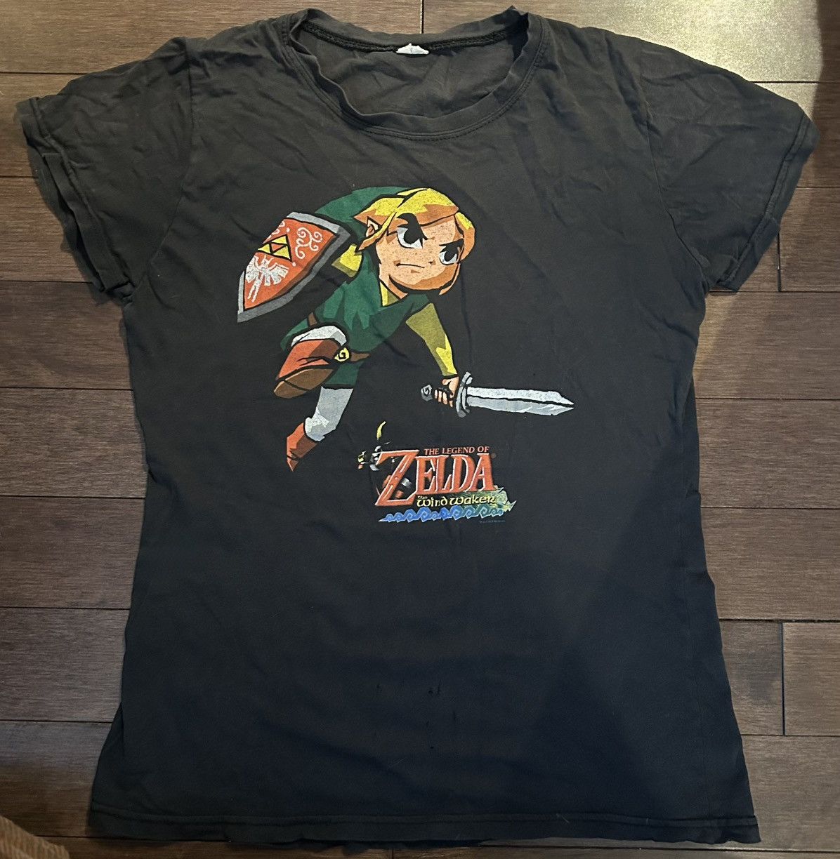 Nintendo 2003 "The Legend of Zelda: The Wind Waker" t-shirt Size US S / EU 44-46 / 1 - 2 Thumbnail