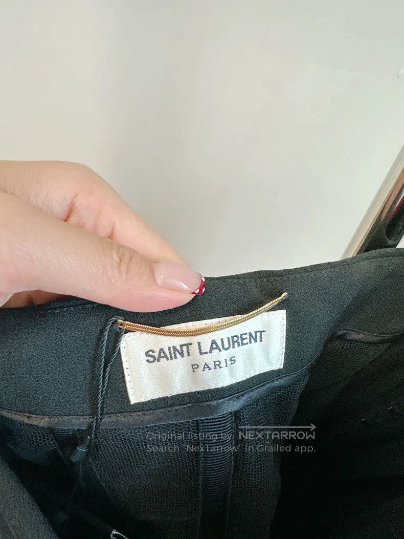 Saint Laurent Paris Saint Laurent Paris Black Tube Dress Size XXS / US 00 / IT 34 - 3 Thumbnail