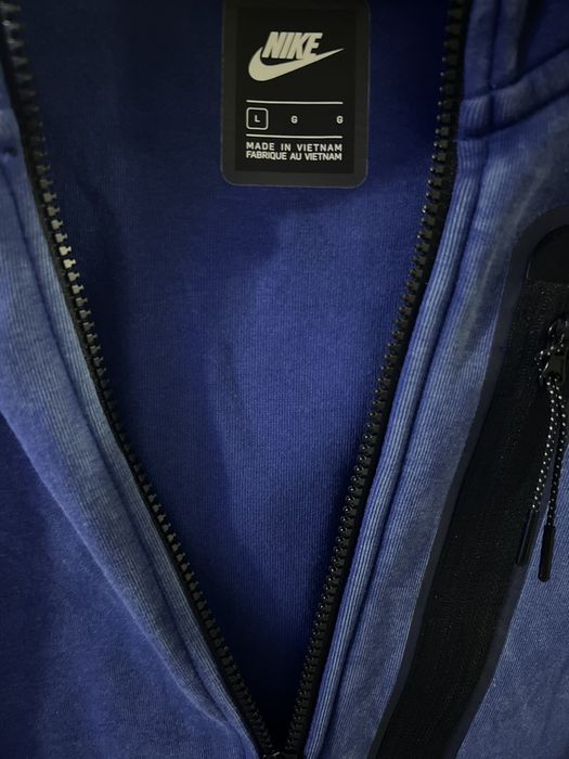 washed fleece hoodie nike