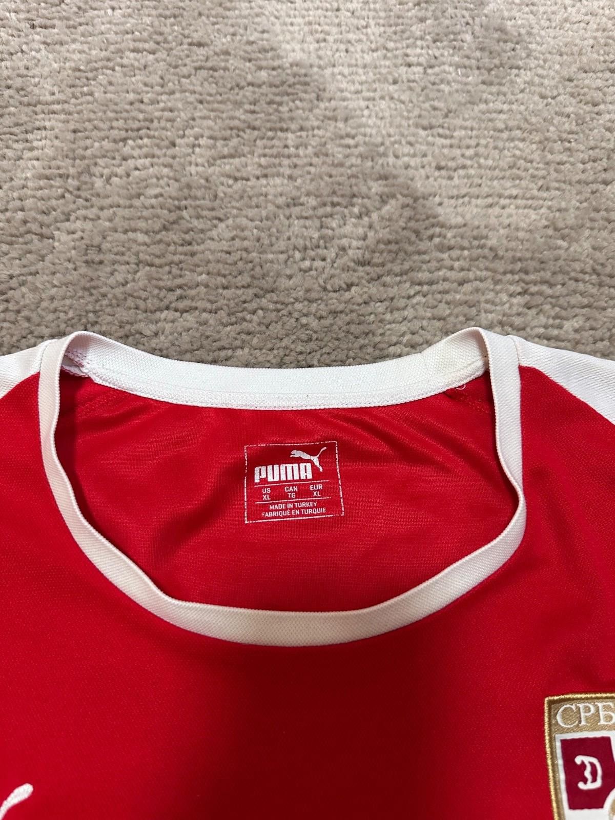 Puma Serbia 2018 2020 Home Football Shirt Soccer Jersey Puma XL Size US XL / EU 56 / 4 - 4 Thumbnail