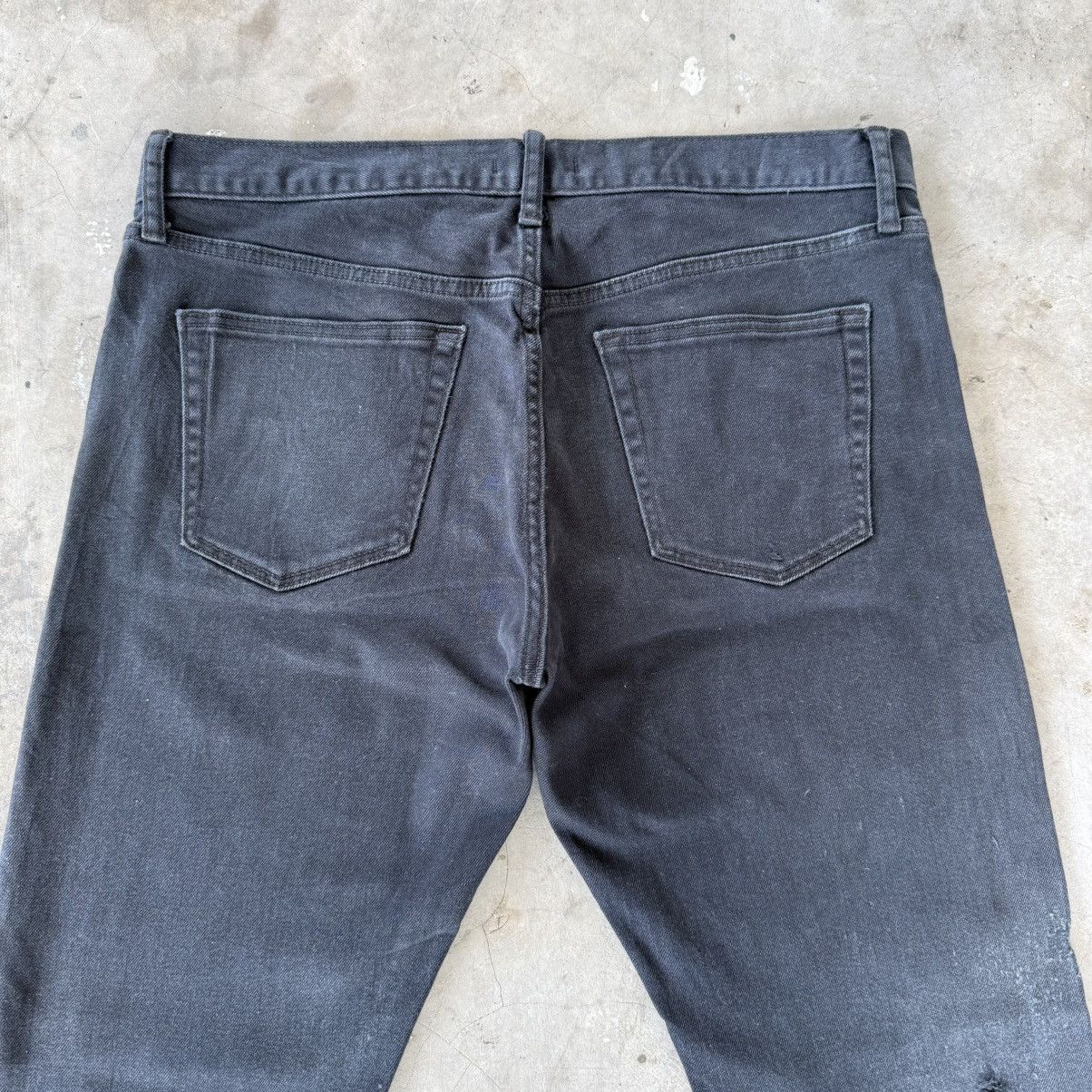 Japanese Brand Vintage Japanese Brand Selvedge Black Denim Jean Pants Size US 36 / EU 52 - 9 Thumbnail
