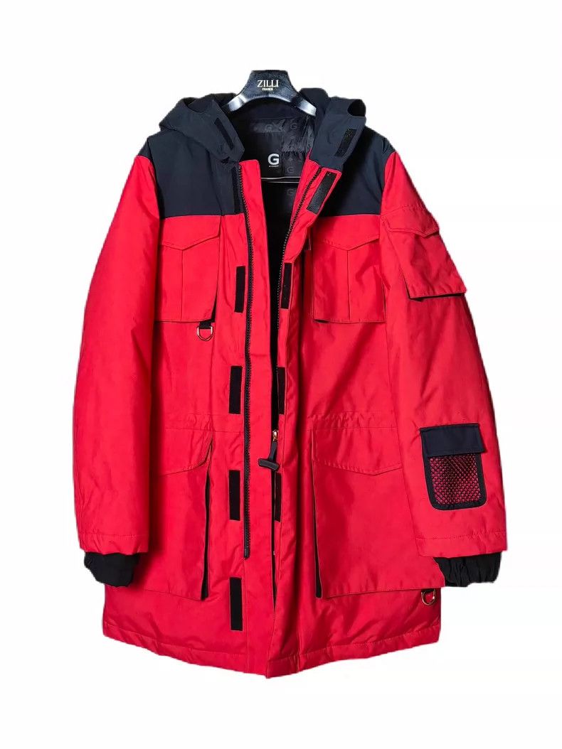 Givenchy Givenchy Long Quilted Jacket with Poster Design Size US M / EU 48-50 / 2 - 2 Thumbnail