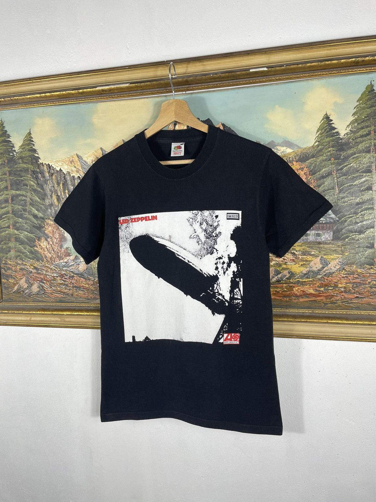 Led Zeppelin × Vintage Vintage Retro Y2K Led Zeppelin T-shirts Band Tee Rock Metal Size US S / EU 44-46 / 1 - 3 Thumbnail