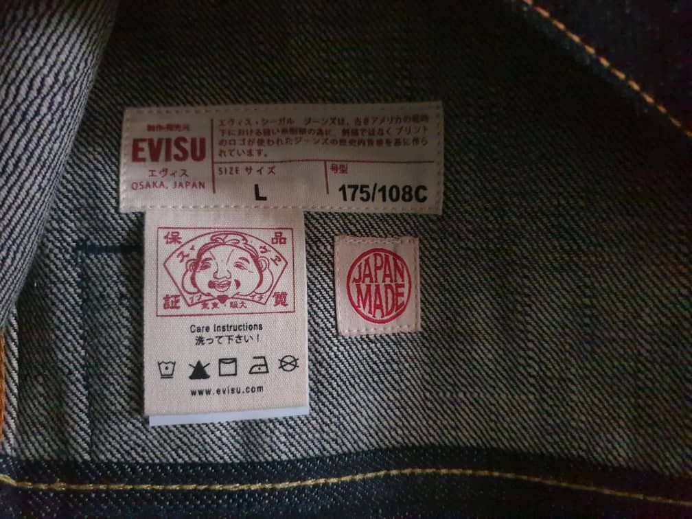 Evisu 💥Evisu No 1 Limited Edition seagull selvedge jacket Size US M / EU 48-50 / 2 - 6 Thumbnail
