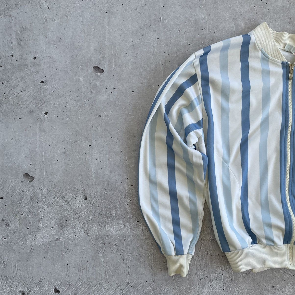 Lacoste × Vintage 🔥rare🔥Vintage Lacoste Chemise Stripe Track Jacket Size US XS / EU 42 / 0 - 4 Thumbnail