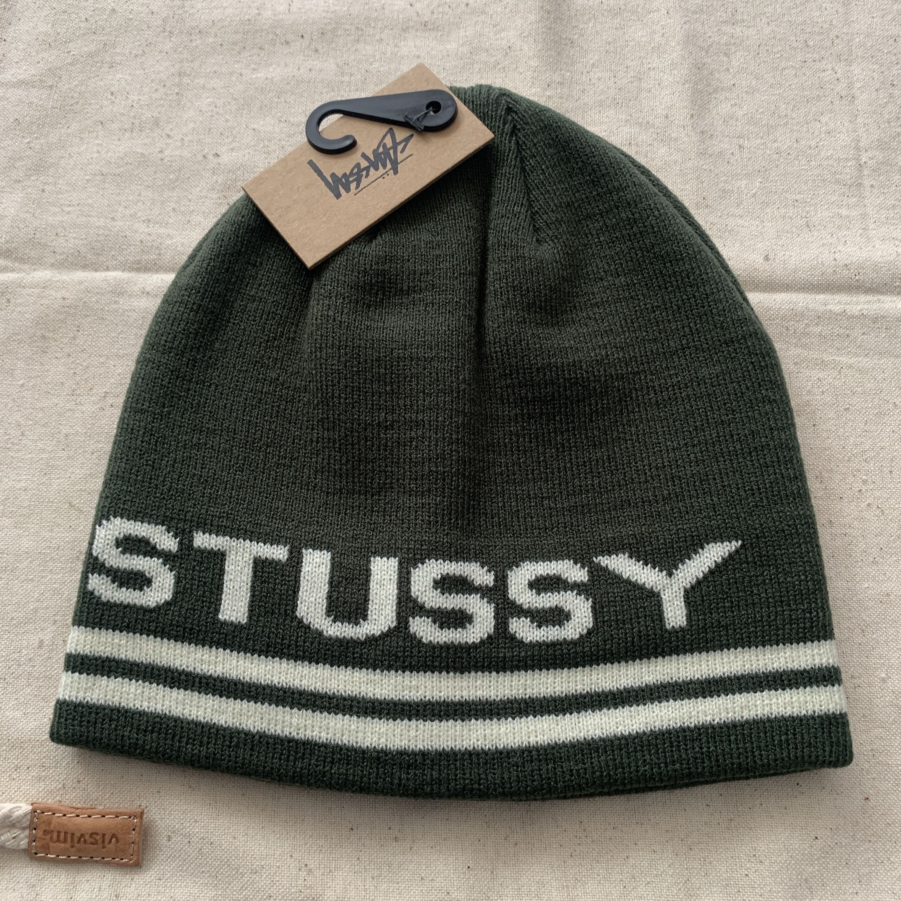 Stussy Jaquard Striped Skullcap Beanie | Grailed