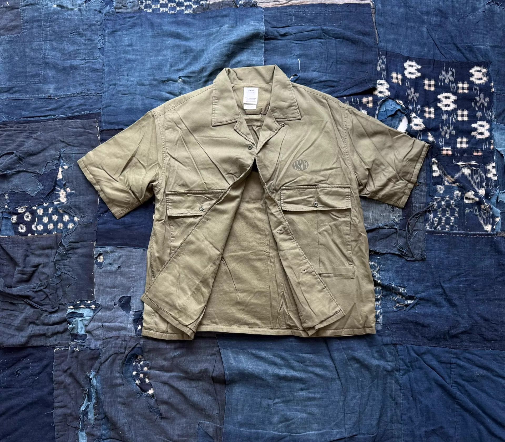 Visvim VISVIM 24SS Cornet Down Shirt S/S Olive 3 Size US L / EU 52-54 / 3 - 2 Thumbnail