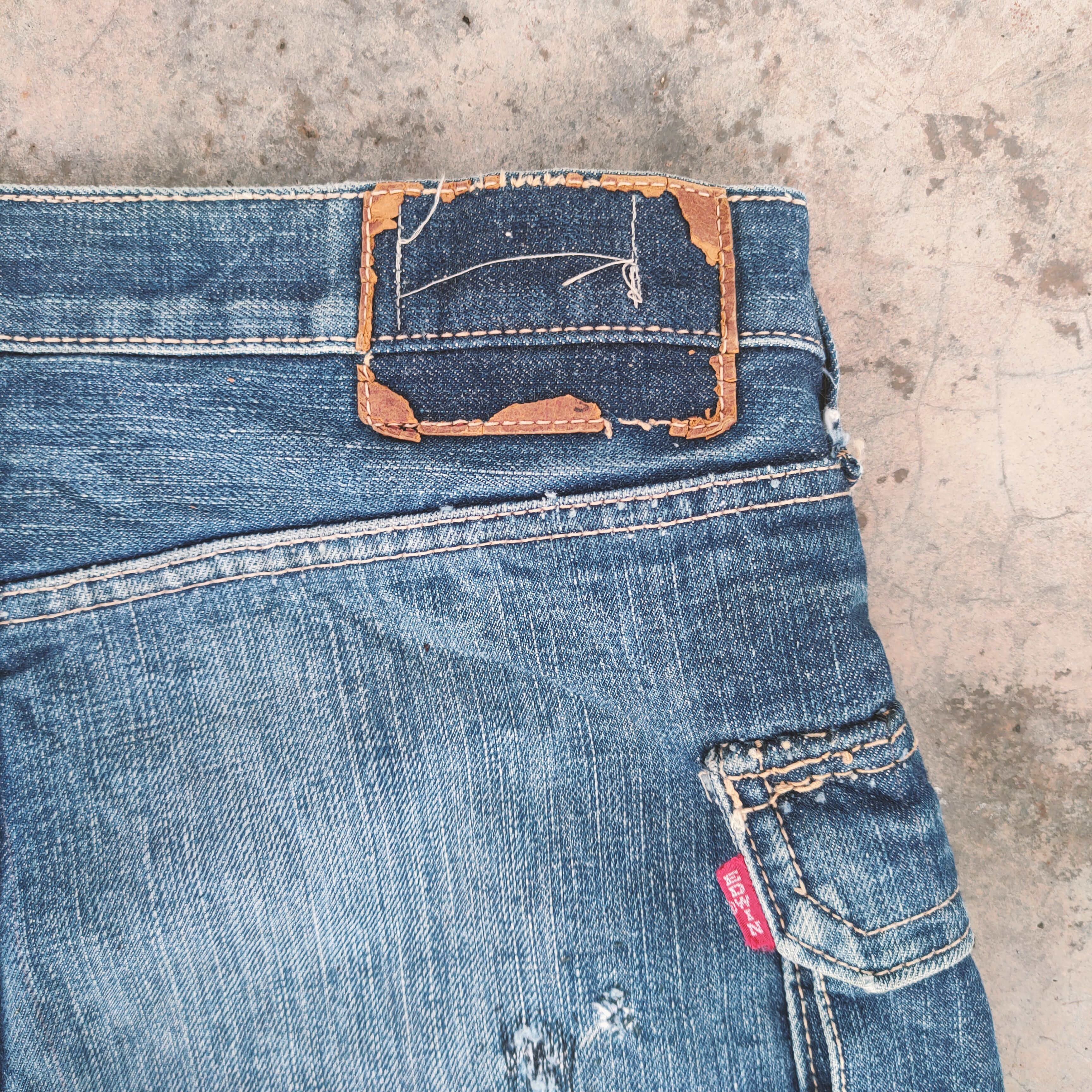 Edwin VINTAGE US EDWIN JEANS DENIM CARGO PANTS Size US 30 / EU 46 - 12 Thumbnail
