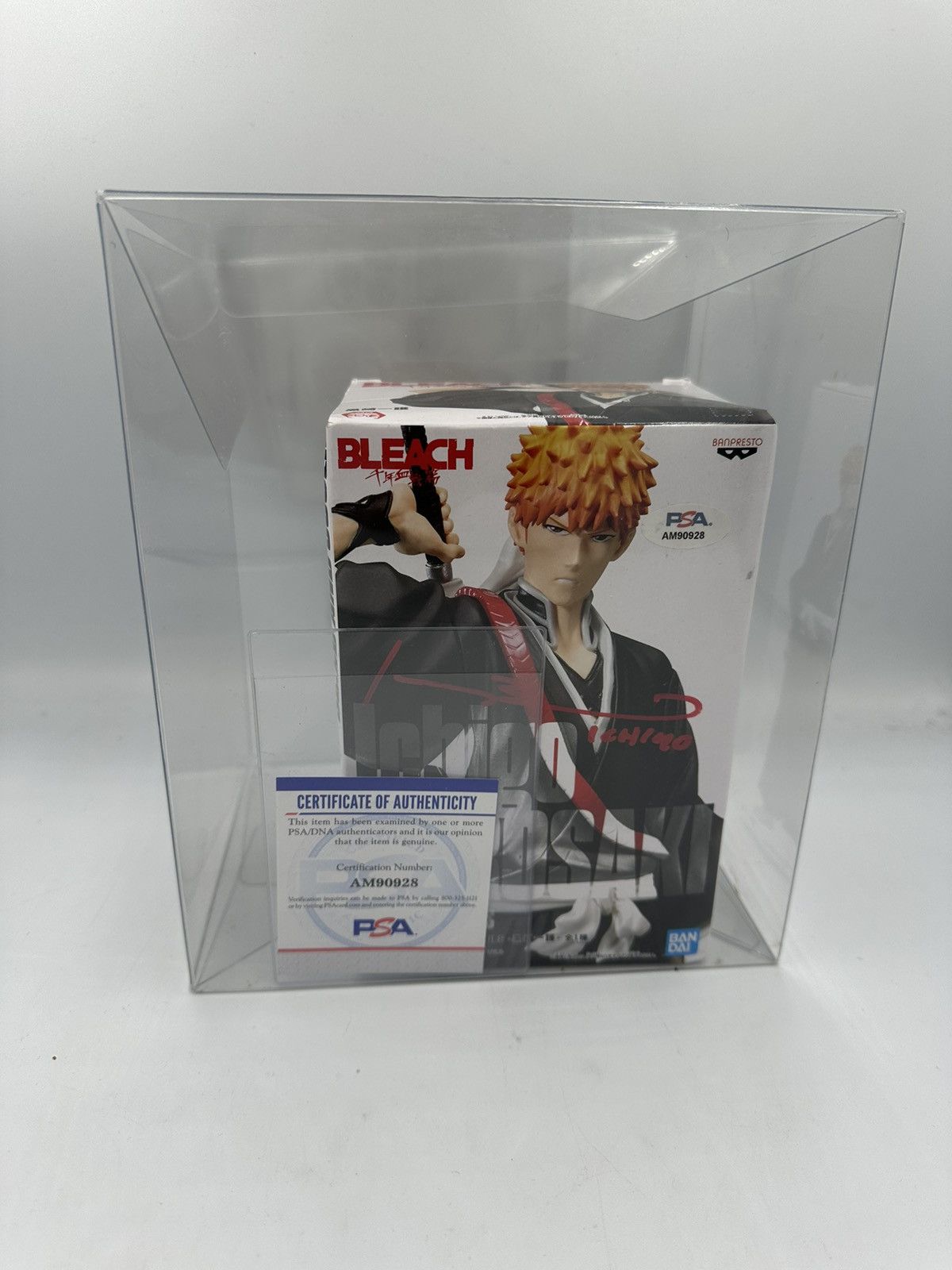 Bleach Bleach figure Ichigo Kurosaki SS Signed by Johnny Yong Bosch Size ONE SIZE - 1 Thumbnail