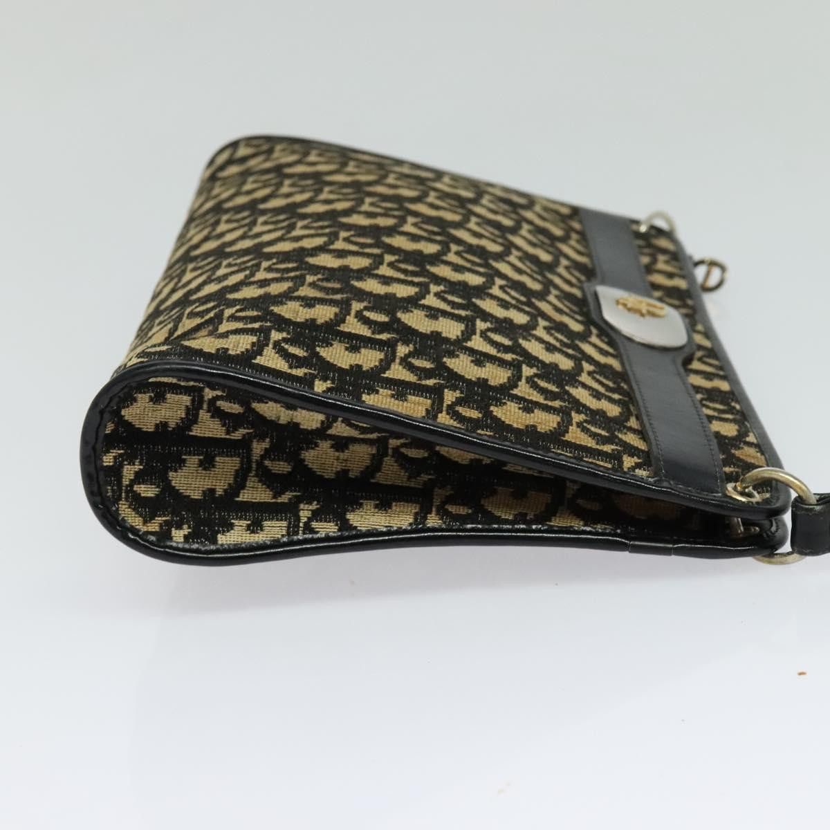 Dior DIOR Trotter Canvas Shoulder Bag Black Size ONE SIZE - 5 Thumbnail