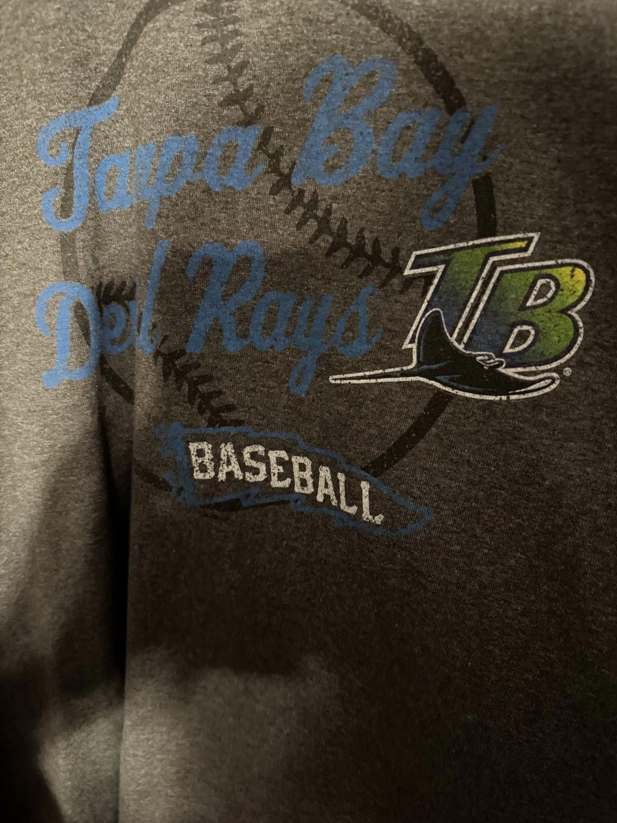 Other Tampa Bay Devil Rays Vintage T-shirt Men's Size XXL Gray Size ONE SIZE - 4 Thumbnail