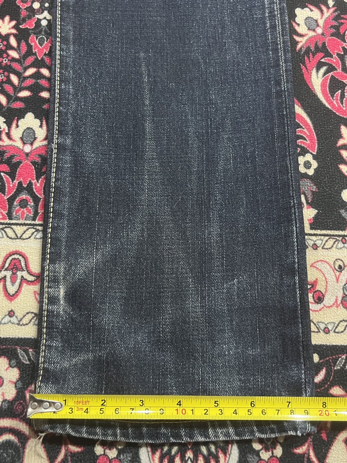 Edwin ⚡️Selvedge⚡️Vintage Edwin 505Z Buckle Back Blue Washed Jeans Size US 29 - 19 Thumbnail