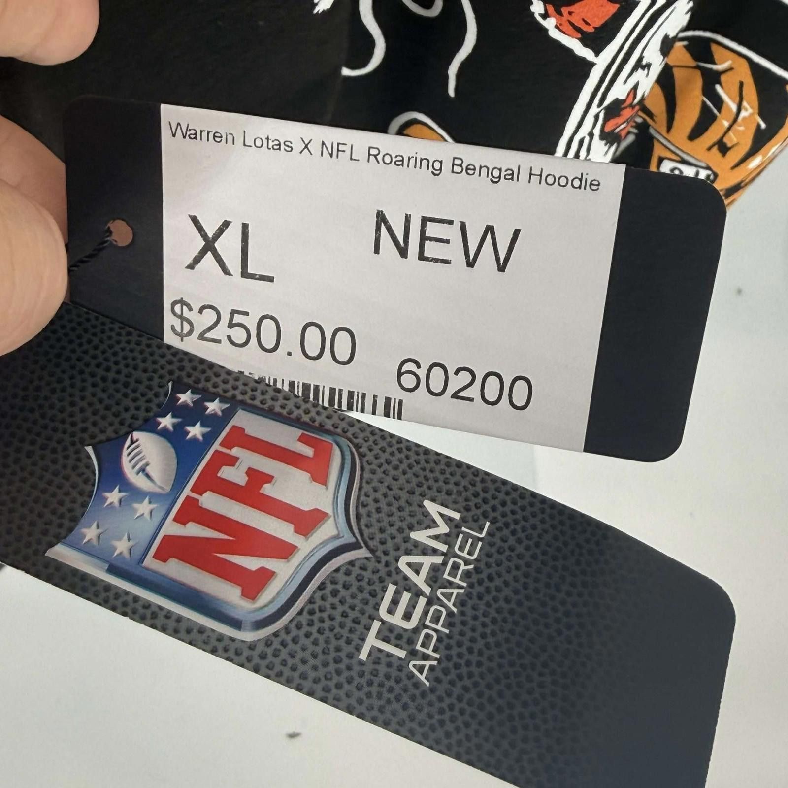 Warren Lotas Warren Lotas X NFL Roaring Bengal Hoodie XL New Size US XL / EU 56 / 4 - 3 Thumbnail